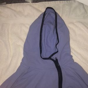 pink victoria secret zip up sweatshirt